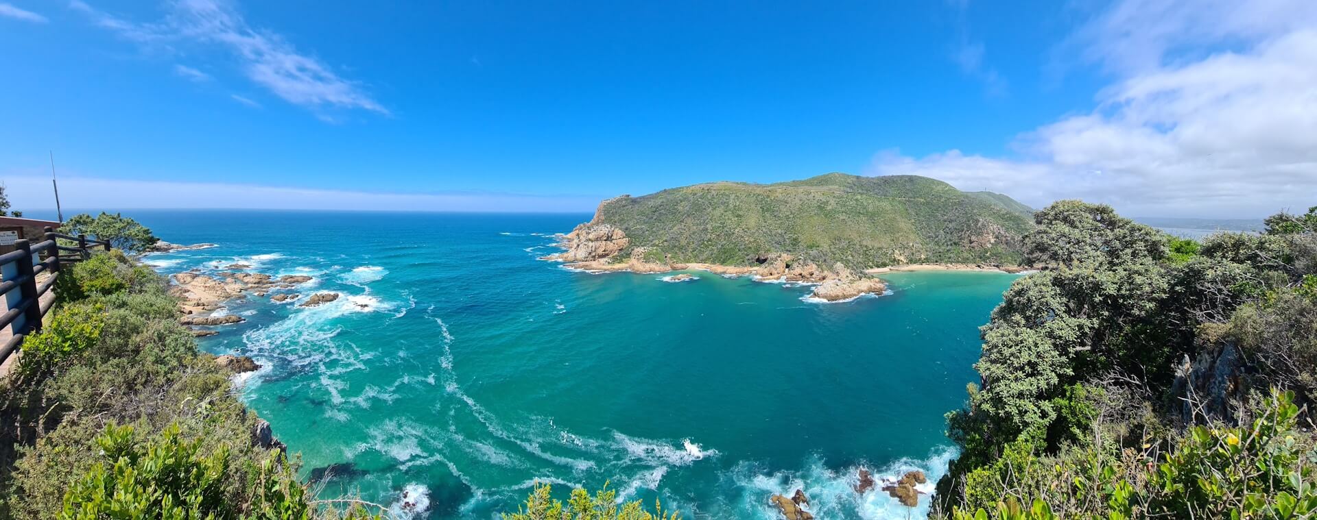 Scenic mountain road on a Cape Town to Garden Route tour