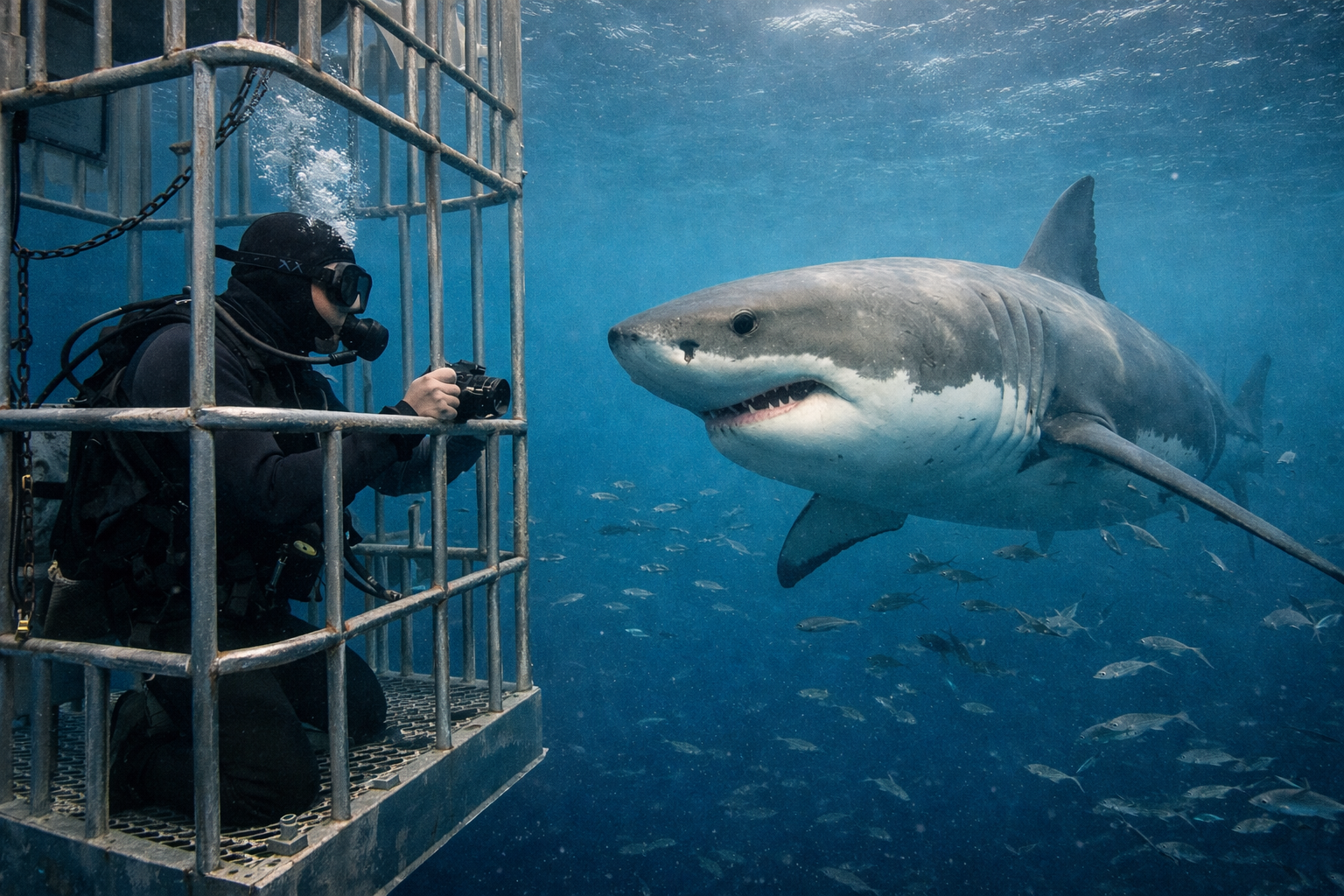 Shark Cage Dive Adventure tour